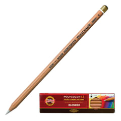 Карандаш-блендер KOH-I-NOOR, 1шт., &laquo;Polycolor&raquo;, белый, 3,8 мм, мягкий, заточенный, 3800000001KS