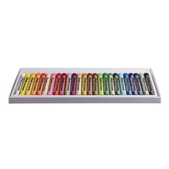 Пастель масляная художественная PENTEL &laquo;Oil Pastels&raquo;, 25 цветов, круглое сечение, картонная упаковка, PHN4-25
