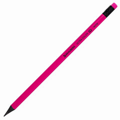 Набор карандашей чернографитных BRAUBERG &laquo;ULTRA COLOR&raquo; 12 шт., HB, с ластиком, пластиковые, 181710