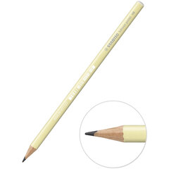 Карандаш чернографитный STABILO, 1 шт., &laquo;Schwan Pastel&raquo;, HB, корпус пастельный желтый, 421/<wbr/>HB-1