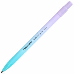 Карандаш механический цанговый 2 мм, BRAUBERG &laquo;Grade&raquo; PASTEL, HB, встроенная точилка, корпус ассорти, 181961