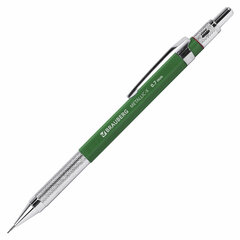 Карандаш механический 0,7 мм + грифели HB 24 штуки на блистере, BRAUBERG &laquo;METALLIC-X 07&raquo;, металлические детали, 181966