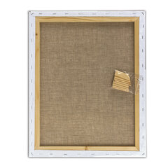 Холст на подрамнике BRAUBERG ART CLASSIC, 40&times;50см, грунт., 45%хлоп., 55%лен, среднее зерно, 190636