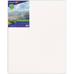 Холст на подрамнике BRAUBERG ART CLASSIC, 80&times;100см, грунт., 45%хлоп., 55%лен, среднее зерно, 190638