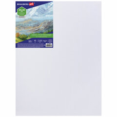 Холст на подрамнике BRAUBERG ART CLASSIC, 30&times;40 см, 440 г/<wbr/>м<sup>2</sup>, грунт, 100% хлопок, крупное зерно, 190645