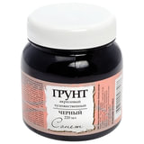 Грунт акриловый "Сонет", черный, баночка 220 мл, Невская Палитра, 2123922