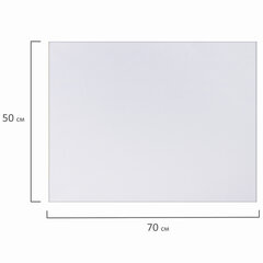 Холст на картоне BRAUBERG ART CLASSIC, 50&times;70 см, грунтованный, 100% хлопок, мелкое зерно, 191022