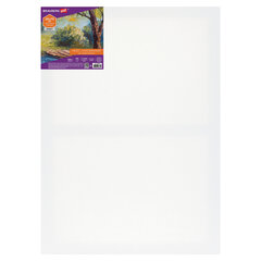 Холст на подрамнике BRAUBERG ART DEBUT, 50&times;70 см, 280 г/<wbr/>м<sup>2</sup>, грунт, 100% хлопок, мелкое зерно, 191646