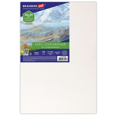 Холст на подрамнике BRAUBERG ART CLASSIC, 20&times;30 см, 380 г/<wbr/>м<sup>2</sup>, грунтованный, 100% хлопок, 192194