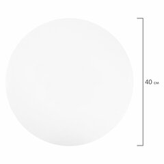 Холст на подрамнике, круглый 40 см, грунтованный, 380 г/<wbr/>м<sup>2</sup>, 100% хлопок, BRAUBERG ART CLASSIC, 192328