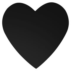 Холсты на магните в форме сердца НАБОР 4 шт., 7,5 см, 280 г/<wbr/>м<sup>2</sup>, 100% хлопок, BRAUBERG ART CLASSIC, 192334