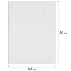 Холсты на магните прямоугольные НАБОР 4 шт., 6&times;8 см, 280 г/<wbr/>м<sup>2</sup>, 100% хлопок, BRAUBERG ART CLASSIC, 192335