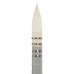 Кисть художественная профессиональная, коза, круглая, №10, BRAUBERG ART CLASSIC, 200957