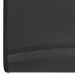 Папка-портфель пластиковая BRAUBERG А4+ (375&times;305&times;60 мм), 4 отделения, 2 кармана, на молнии, черный, 225169