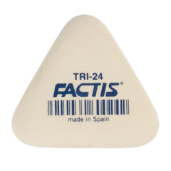 Ластик FACTIS (Испания) TRI 24, 51&times;46&times;12 мм, белый, треугольный, мягкий, PMFTRI24