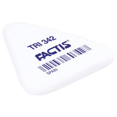 Ластик FACTIS TRI 342 (Испания), 49&times;45&times;6 мм, ассорти, треугольный, мягкий, PNFTRI342