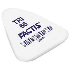 Ластик FACTIS TRI 65 (Испания), 36&times;33&times;6 мм, ассорти, треугольный, PNFTRI65