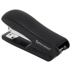 Степлер №24/<wbr/>6, 26/<wbr/>6 BRAUBERG &laquo;SX-39&raquo;, до 25 листов, черный, 228590