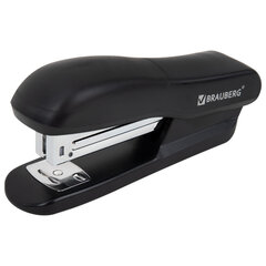 Степлер №24/<wbr/>6, 26/<wbr/>6 BRAUBERG &laquo;SX-39&raquo;, до 25 листов, черный, 228590