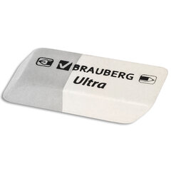 Ластик BRAUBERG &laquo;Ultra&raquo;, 41&times;14&times;8 мм, серо-белый, натуральный каучук, 228703