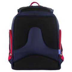 Рюкзак BRAUBERG CLASSIC, легкий каркас, премиум материал, &laquo;Лев&raquo;, синий, 37&times;32&times;21 см, 228829