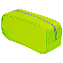 Пенал-косметичка BRAUBERG, мягкий, &laquo;KING SIZE NEON GREEN&raquo;, 20&times;8&times;9 см, 229020