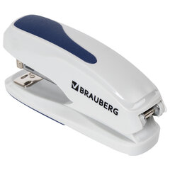 Степлер №24/<wbr/>6, 26/<wbr/>6 BRAUBERG &laquo;Extra&raquo;, до 30 листов, серо-синий, 229087