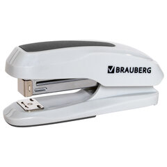 Степлер №24/<wbr/>6, 26/<wbr/>6 BRAUBERG &laquo;Extra&raquo;, до 30 листов, серый, 229089