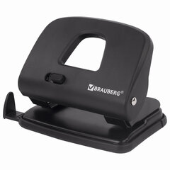 Дырокол BRAUBERG &laquo;SX-20&raquo;, до 20 листов, черный, 229694