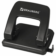 Дырокол металлический BRAUBERG &laquo;Classic&raquo;, до 25 л., черный, 229697