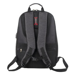 Рюкзак BRAUBERG FUNCTIONAL с отделением для ноутбука, 3 отделения, USB-порт, &laquo;Progress&raquo;, 48&times;14&times;34 см, 229873