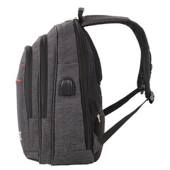 Рюкзак BRAUBERG FUNCTIONAL с отделением для ноутбука, 3 отделения, USB-порт, &laquo;Progress&raquo;, 48&times;14&times;34 см, 229873