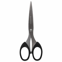 Ножницы BRAUBERG &laquo;Classic&raquo;, 160 мм, черные, классической формы, 2-х сторонняя заточка, 230933