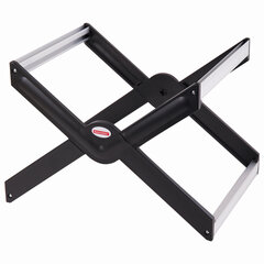 Подставка для подвесных папок BRAUBERG (Италия), до 40 папок А4/<wbr/>Foolscap, 410&times;285&times;310 мм, черная, 235344