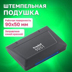 Штемпельная подушка TRODAT 9051, 90&times;50 мм, синяя, 56332