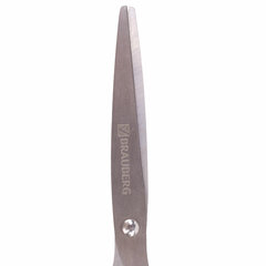 Ножницы BRAUBERG &laquo;Classic+&raquo;, 185 мм, черно-синие, классической формы, резиновые вставки, 236448
