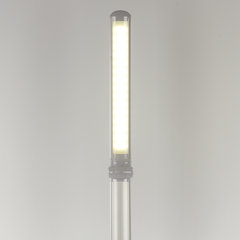 Настольная лампа / светильник SONNEN PH-3609, на подставке, LED, 9 Вт, металлический корпус, серый, 236688