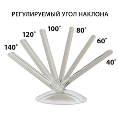 Демосистема настольная на 10 панелей, с 10 цветными панелями А4, серая, BRAUBERG &laquo;EXTRA&raquo;, 236715