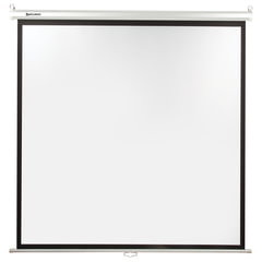 Экран проекционный настенный (150&times;150 см), матовый, 1:1, BRAUBERG &laquo;WALL&raquo;, 236725
