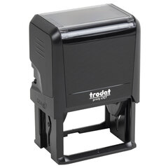 Оснастка для штампа, оттиск 60&times;40 мм, синий, TRODAT 4927 P4, корпус черный, подушка
