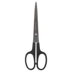 Ножницы BRAUBERG &laquo;Standard&raquo; 180 мм, черные, классической формы, 2-х сторонняя заточка, 237096