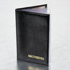 Обложка для автодокументов STAFF &laquo;Profit&raquo;, экокожа, &laquo;DOCUMENTS&raquo;, черная, 237181