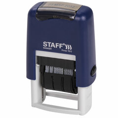 Датер-мини STAFF, месяц буквами, оттиск 22&times;4 мм, &laquo;Printer 7810&raquo;, 237432