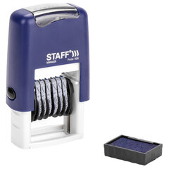 Нумератор 6-разрядный STAFF, оттиск 22&times;4 мм, &laquo;Printer 7836&raquo;, 237434