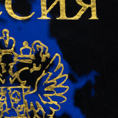 Обложка для паспорта, тиснение &laquo;Герб&raquo;, ПВХ, ассорти, STAFF, 237580