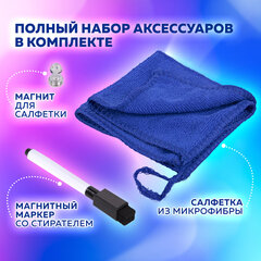 Планинг на холодильник магнитный НА МЕСЯЦ 42&times;30 см, с маркером и салфеткой, BRAUBERG, 237849