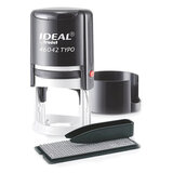Печать самонаборная 2 круга, оттиск D=42, синий, TRODAT IDEAL 46042 R2, крышка, КАССА