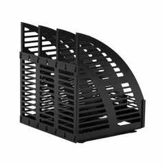 Лоток вертикальный для бумаг STAFF Basic, 245&times;240&times;285 мм, 3 отделения, сетчатый сборный, 237945