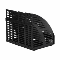 Лоток вертикальный для бумаг STAFF Basic, 245&times;320&times;285 мм, 6 отделений, сетчатый сборный, 237946