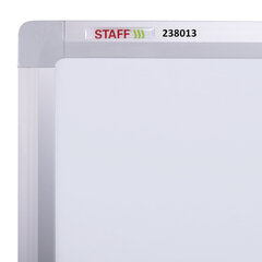 Доска магнитно-маркерная НА СТЕНДЕ 60&times;90 см, 2-сторонняя, STAFF, 238013